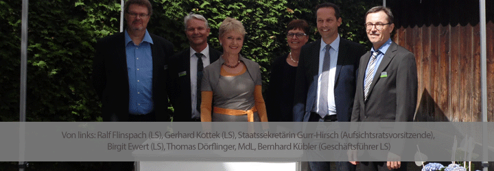 Aufsichtsratsvorsitzende eröffnet das neue Regionalbüro in Ummendorf bei Biberach